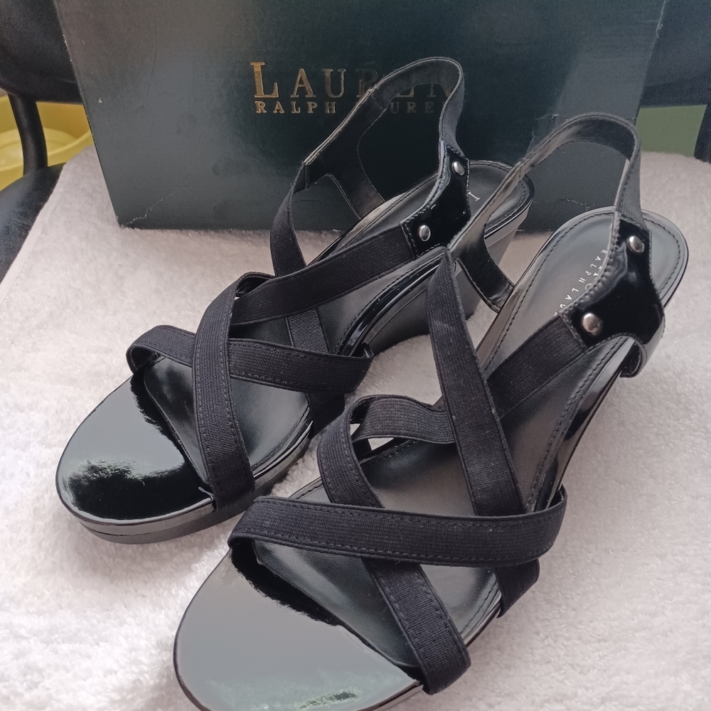 Sandals Ralph Lauren size 8B  black